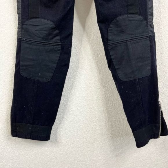 Dries Van Noten AW 14 Runway Biker Moto Zipper Wool Pants - Picture 10 of 12